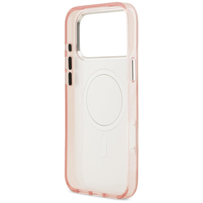 MagSafe-deksel for Apple iPhone 17 Pro, Karl Lagerfeld, IML Aquarelle Logo Choupette, Rosa