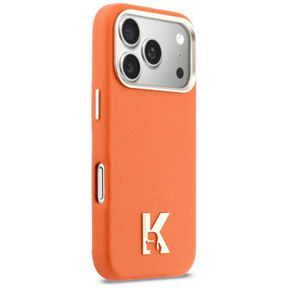 MagSafe-deksel for Apple iPhone 17 Pro, Karl Lagerfeld, Karl Head Logo, Oransje