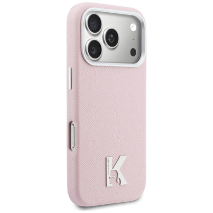 MagSafe deksel for Apple iPhone 17 Pro, Karl Lagerfeld, Karl Head Logo, Rosa