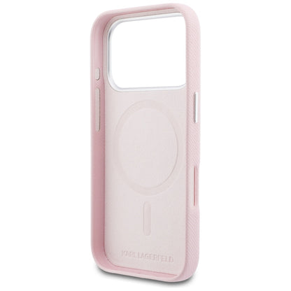 MagSafe deksel for Apple iPhone 17 Pro, Karl Lagerfeld, Karl Head Logo, Rosa