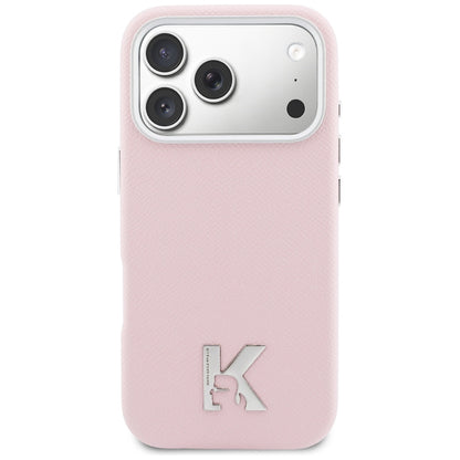 MagSafe deksel for Apple iPhone 17 Pro, Karl Lagerfeld, Karl Head Logo, Rosa