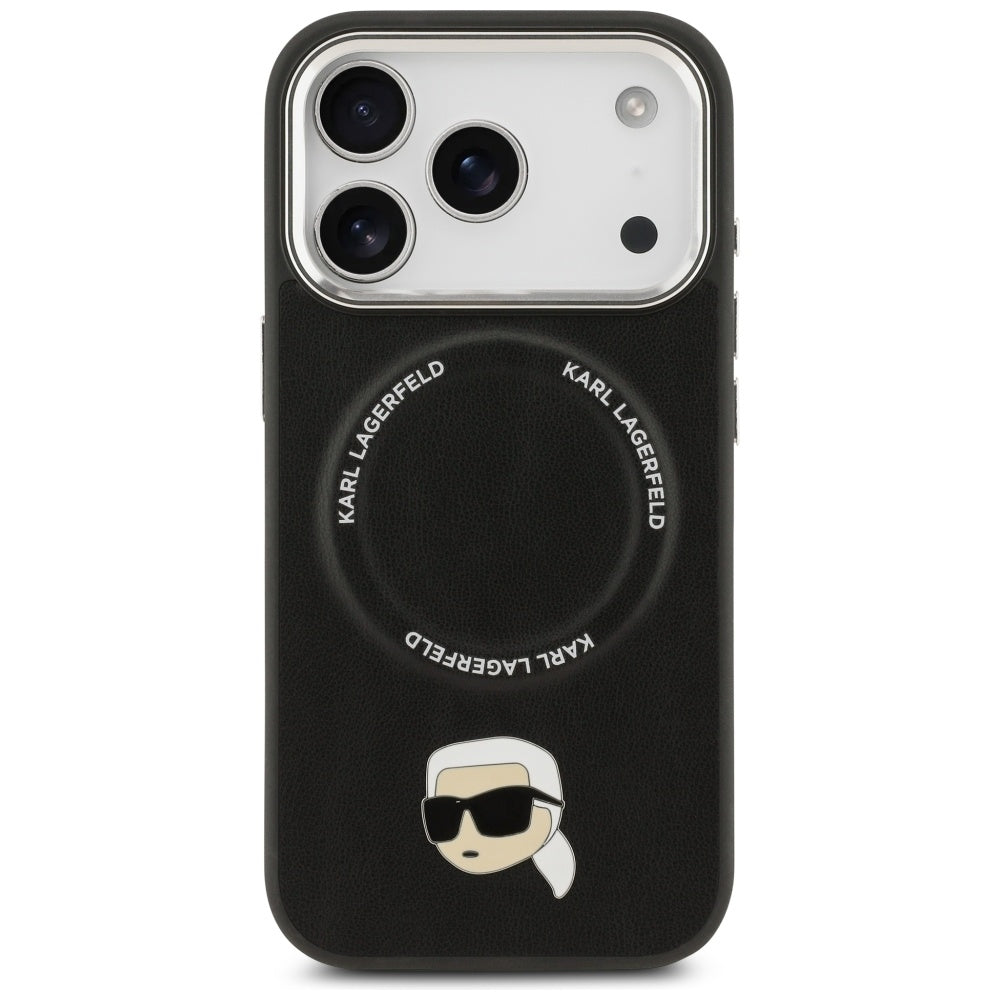 MagSafe-deksel for Apple iPhone 17 Pro, Karl Lagerfeld, Karl Pin, Svart