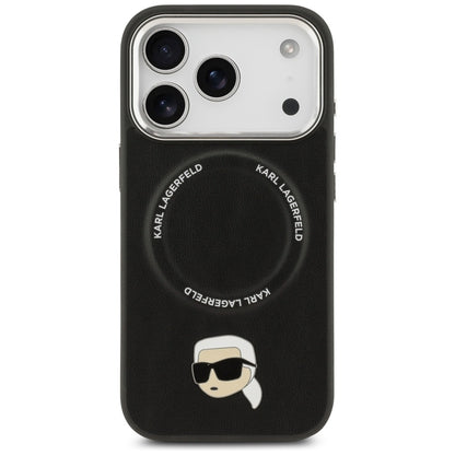 MagSafe-deksel for Apple iPhone 17 Pro, Karl Lagerfeld, Karl Pin, Svart