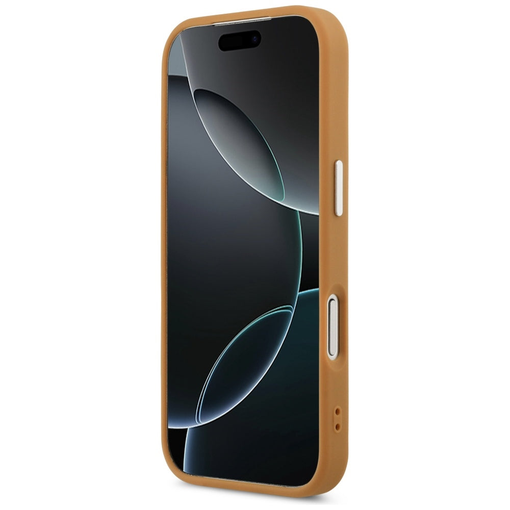 MagSafe-deksel for Apple iPhone 17 Pro, Karl Lagerfeld, Point & Metal Logo, Brun