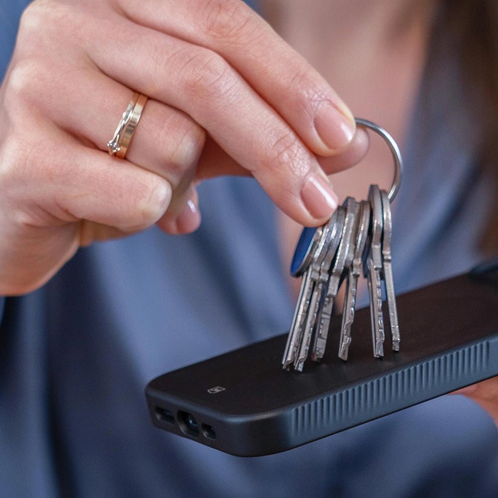 MagSafe-deksel for Apple iPhone 17 Pro Max, 3MK, Smoke MagCase, Svart