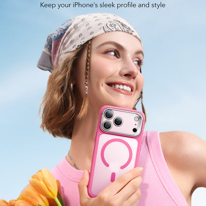 MagSafe-deksel for Apple iPhone 17 Pro Max, ESR, Classic Hybrid Kickstand, Satinrosa