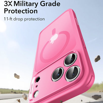 MagSafe-deksel for Apple iPhone 17 Pro Max, ESR, Classic Hybrid, Satinrosa