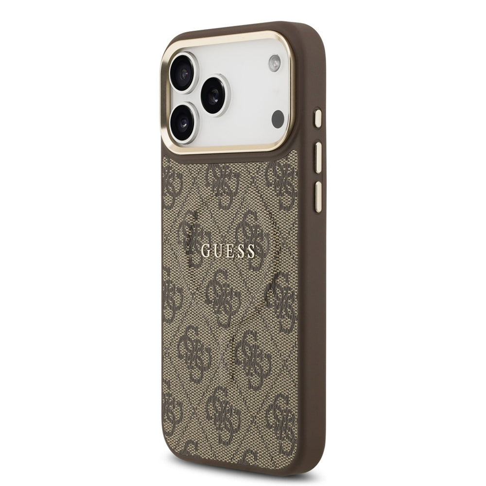 MagSafe-deksel for Apple iPhone 17 Pro Max, Guess, 4G Classic, Brun