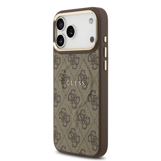 MagSafe-deksel for Apple iPhone 17 Pro Max, Guess, 4G Classic, Brun