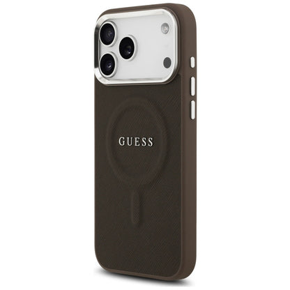 MagSafe-deksel for Apple iPhone 17 Pro Max, Guess, Classic Logo, Brun