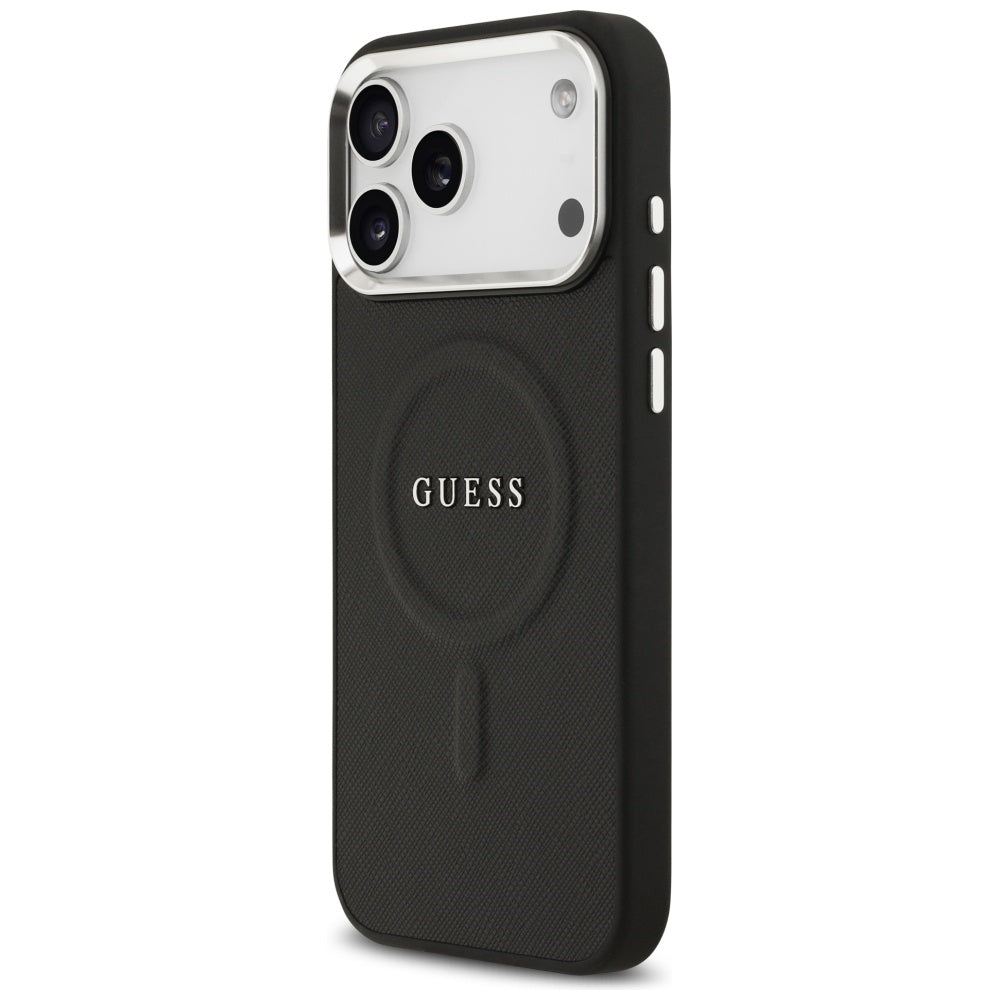 MagSafe-deksel for Apple iPhone 17 Pro Max, Guess, Classic Logo, Svart