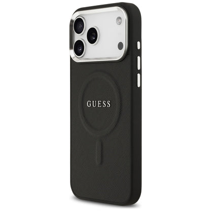 MagSafe-deksel for Apple iPhone 17 Pro Max, Guess, Classic Logo, Svart