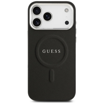 MagSafe-deksel for Apple iPhone 17 Pro Max, Guess, Classic Logo, Svart