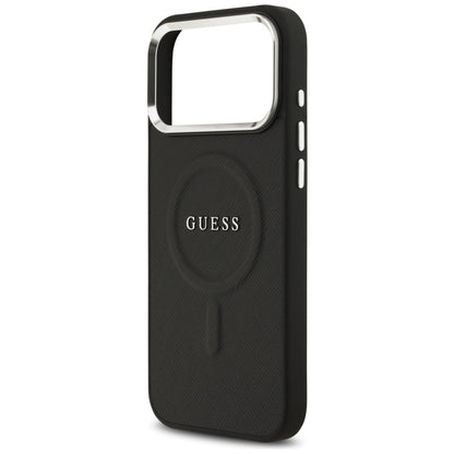 MagSafe-deksel for Apple iPhone 17 Pro Max, Guess, Classic Logo, Svart