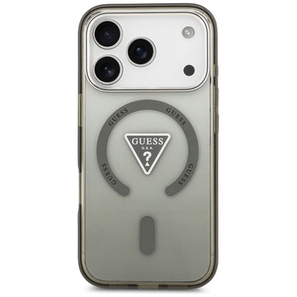 MagSafe-deksel for Apple iPhone 17 Pro Max, Guess, IML Gradient Triangle Logo, Kaki
