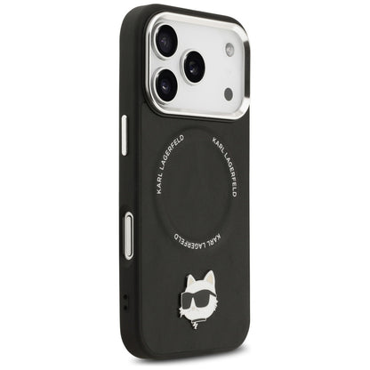 MagSafe-deksel for Apple iPhone 17 Pro Max, Karl Lagerfeld, Choupette Pin, Svart