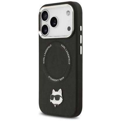 MagSafe-deksel for Apple iPhone 17 Pro Max, Karl Lagerfeld, Choupette Pin, Svart