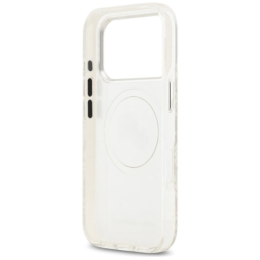 MagSafe-deksel for Apple iPhone 17 Pro Max, Karl Lagerfeld, Glitter Karl & Choupette Head, Hvit