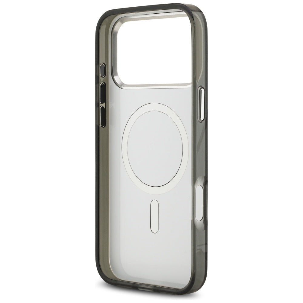 MagSafe-deksel for Apple iPhone 17 Pro Max, Karl Lagerfeld, IML Aquarelle Logo Karl & Choupette, Svart