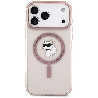MagSafe-deksel for Apple iPhone 17 Pro Max, Karl Lagerfeld, IML Choupette, Rosa