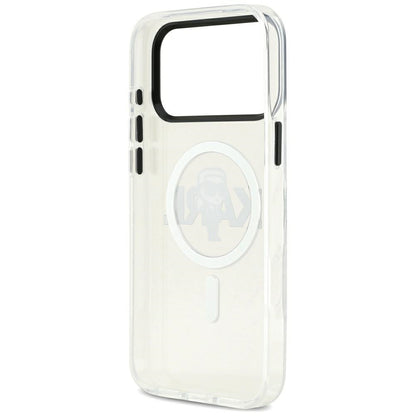 MagSafe-deksel for Apple iPhone 17 Pro Max, Karl Lagerfeld, IML Sketch Logo Karl, Gjennomsiktig