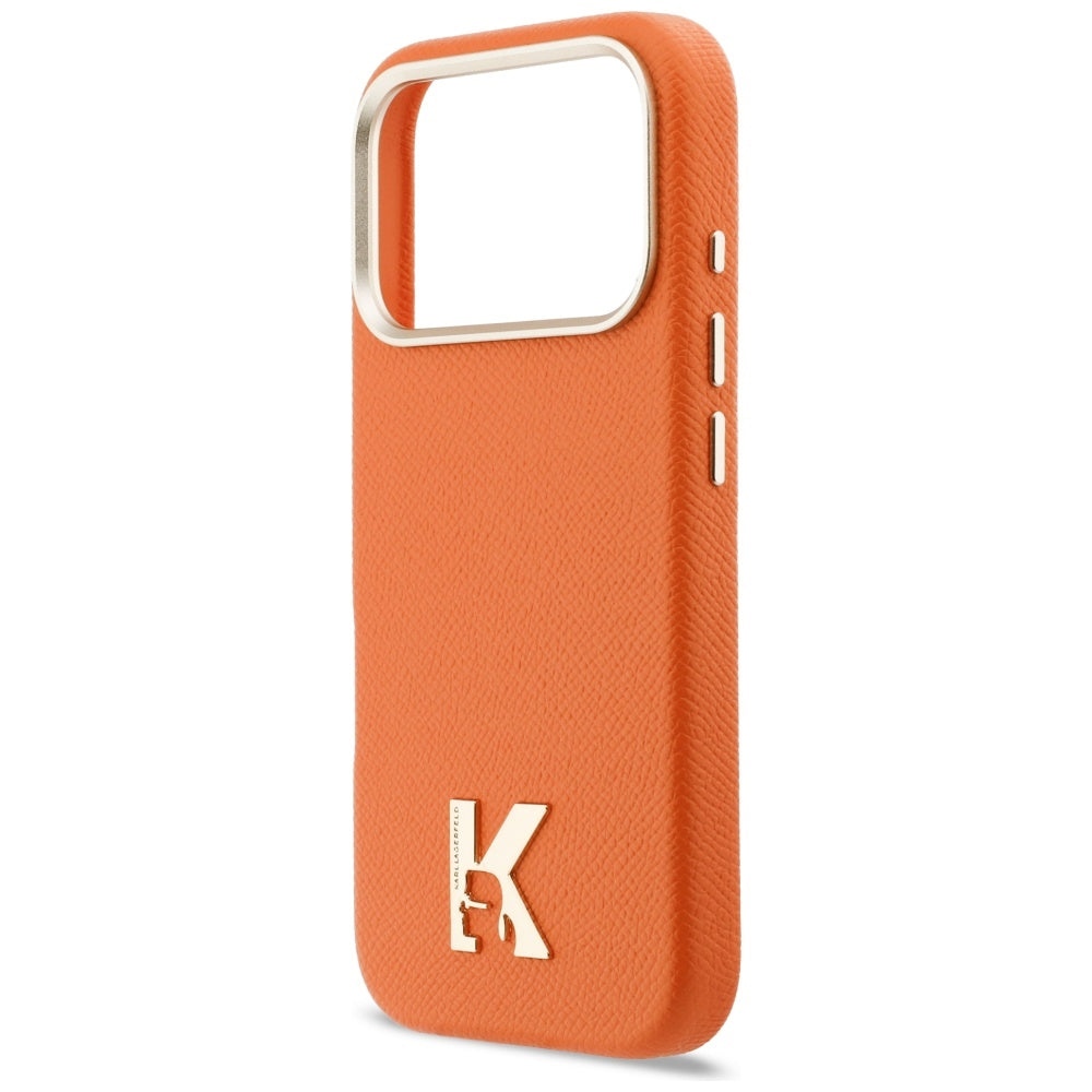 MagSafe deksel for Apple iPhone 17 Pro Max, Karl Lagerfeld, Karl Head Logo, Oransje