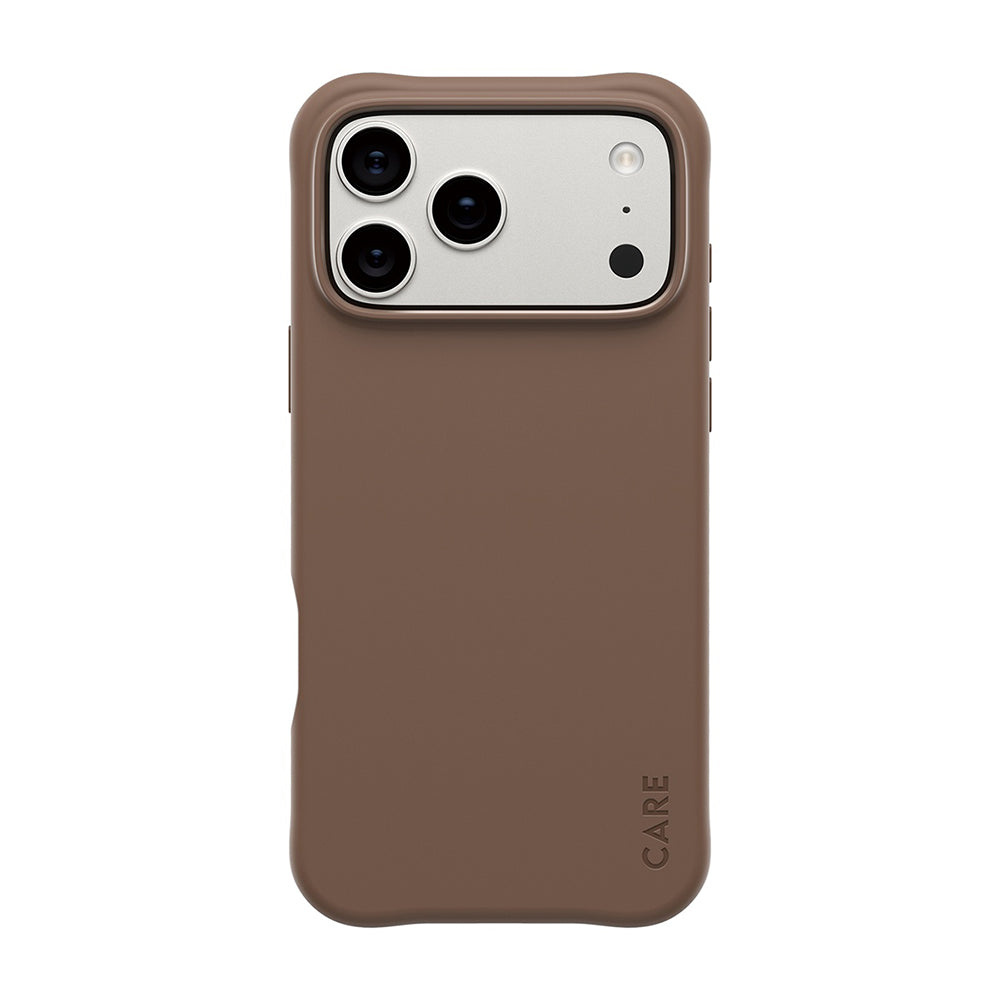 MagSafe-deksel for Apple iPhone 17 Pro Max, PanzerGlass, Fashionable Care, Brun