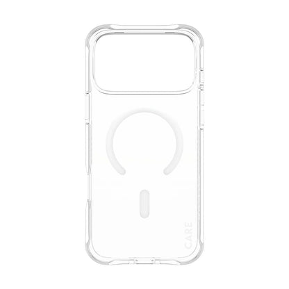 MagSafe-deksel for Apple iPhone 17 Pro Max, PanzerGlass, Motebevisst, Transparent Hvit