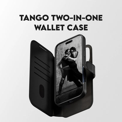 MagSafe-deksel for Apple iPhone 17 Pro Max, PanzerGlass, Care Feature Tango Two-in-One, Svart