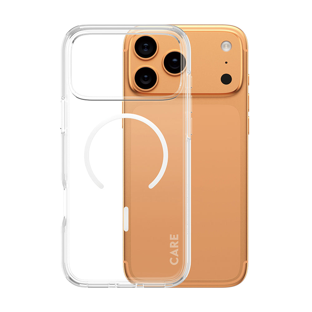 MagSafe-deksel for Apple iPhone 17 Pro Max, PanzerGlass, Care Urban Explorer, Transparent Hvit