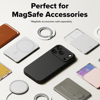 MagSafe-deksel for Apple iPhone 17 Pro Max, Ringke, Silikon, Svart