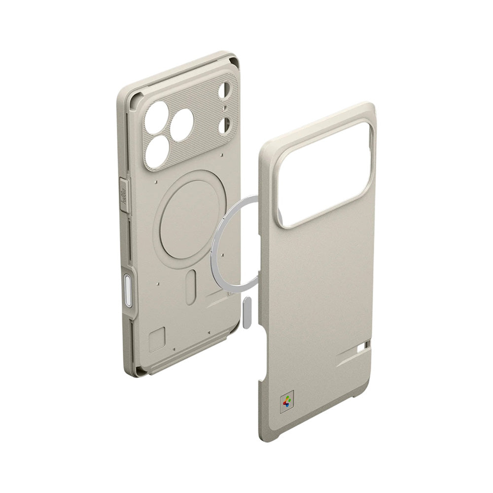MagSafe-deksel for Apple iPhone 17 Pro Max, Spigen, Classic LS, Krem ACS10478