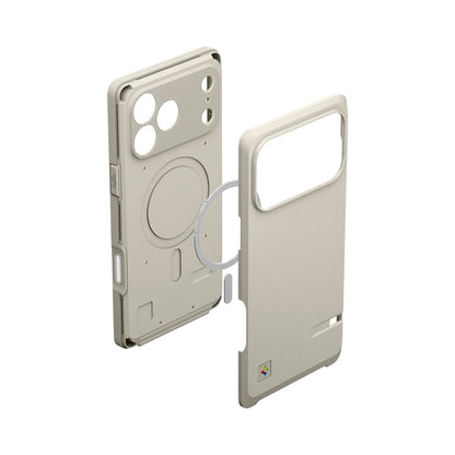 MagSafe-deksel for Apple iPhone 17 Pro Max, Spigen, Classic LS, Krem ACS10478