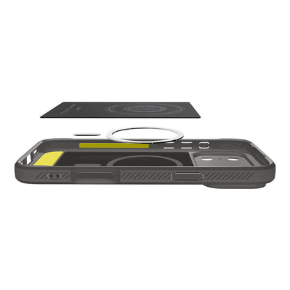 MagSafe-deksel for Apple iPhone 17 Pro Max, Spigen, Rugged Armor, Grå