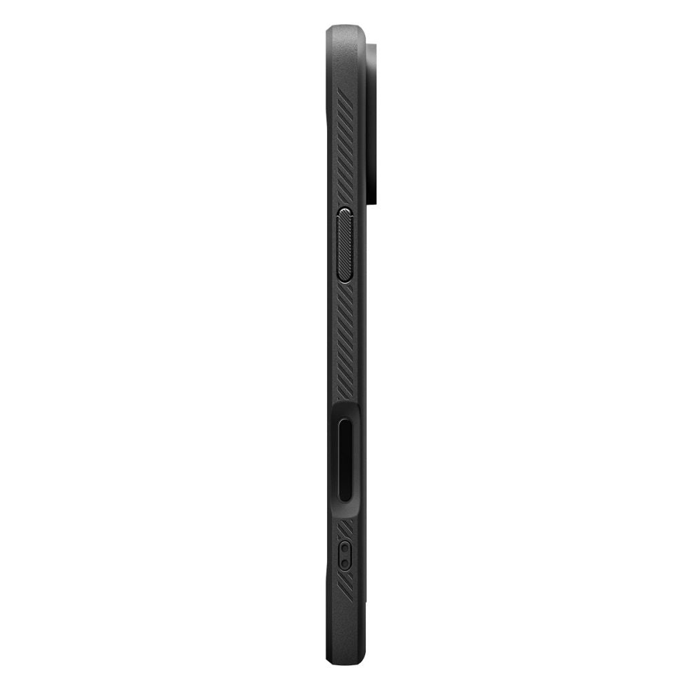 MagSafe-deksel for Apple iPhone 17 Pro Max, Spigen, Rugged Armor, Matt Svart