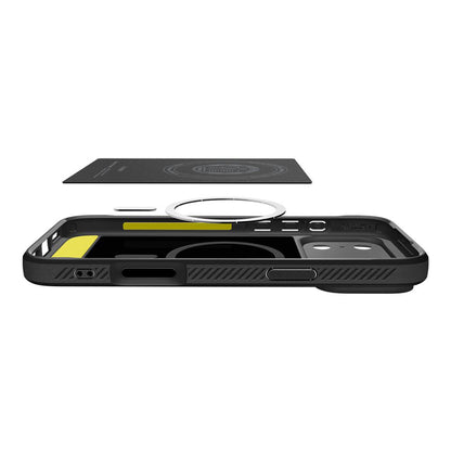 MagSafe-deksel for Apple iPhone 17 Pro Max, Spigen, Rugged Armor, Matt Svart