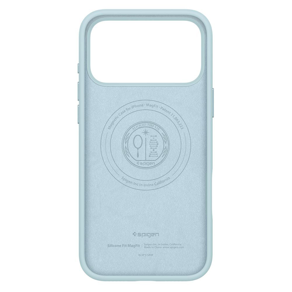 MagSafe-deksel for Apple iPhone 17 Pro Max, Spigen, Silicone Fit, Blå