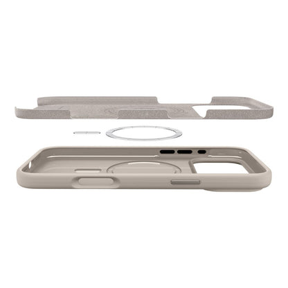 MagSafe-deksel for Apple iPhone 17 Pro Max, Spigen, Silicone Fit, Krem