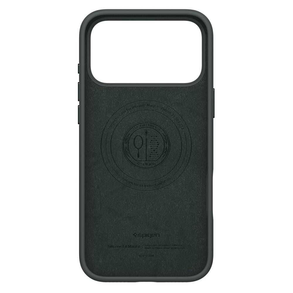 MagSafe-deksel for Apple iPhone 17 Pro Max, Spigen, Silicone Fit, Grønn