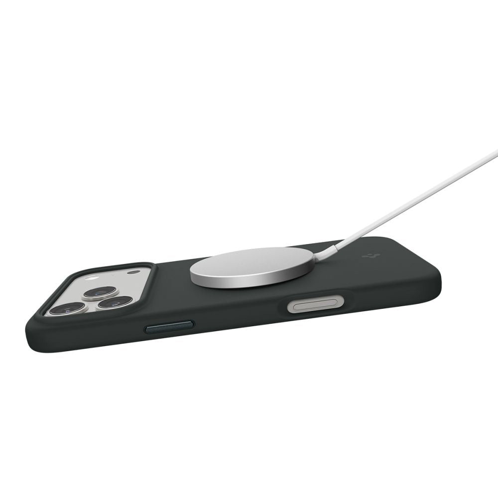 MagSafe-deksel for Apple iPhone 17 Pro Max, Spigen, Silicone Fit, Grønn