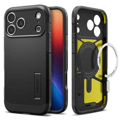 MagSafe-deksel for Apple iPhone 17 Pro Max, Spigen, Tough Armor T, Svart