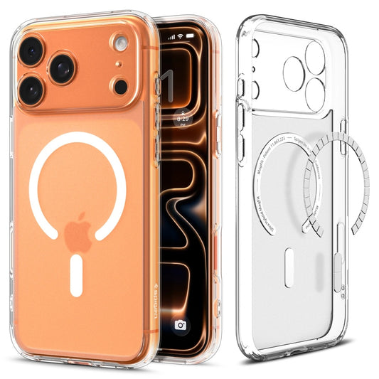 MagSafe-deksel for Apple iPhone 17 Pro Max, Spigen, Ultra Hybrid, Satinert Hvit