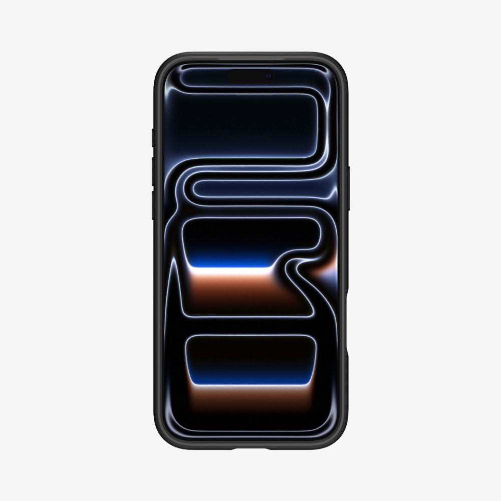 MagSafe-deksel for Apple iPhone 17 Pro Max, Spigen, Ultra Hybrid, Satinert Svart Oransje