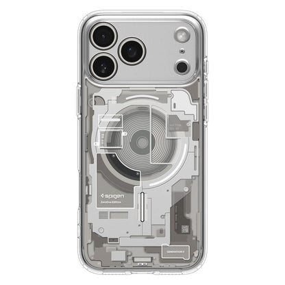 MagSafe-deksel for Apple iPhone 17 Pro Max, Spigen, Ultra Hybrid Neo One, Gjennomsiktig