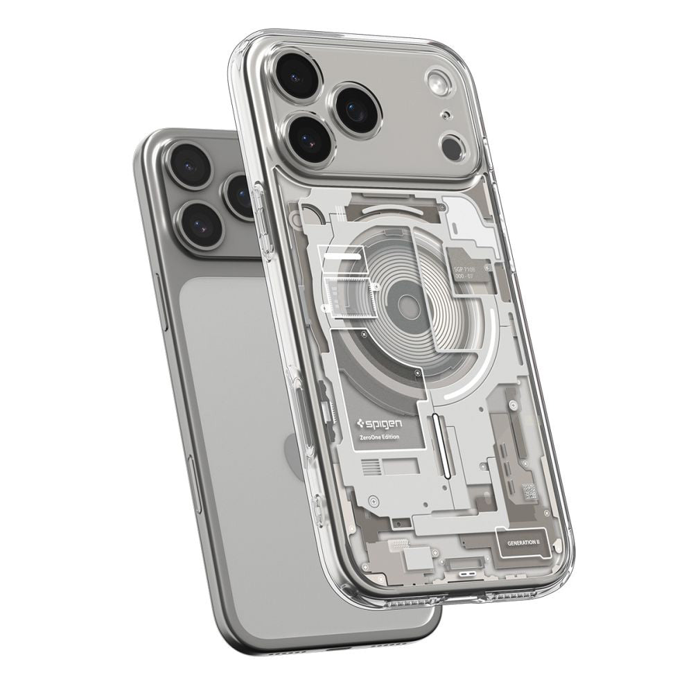 MagSafe-deksel for Apple iPhone 17 Pro Max, Spigen, Ultra Hybrid Zero One, Beige