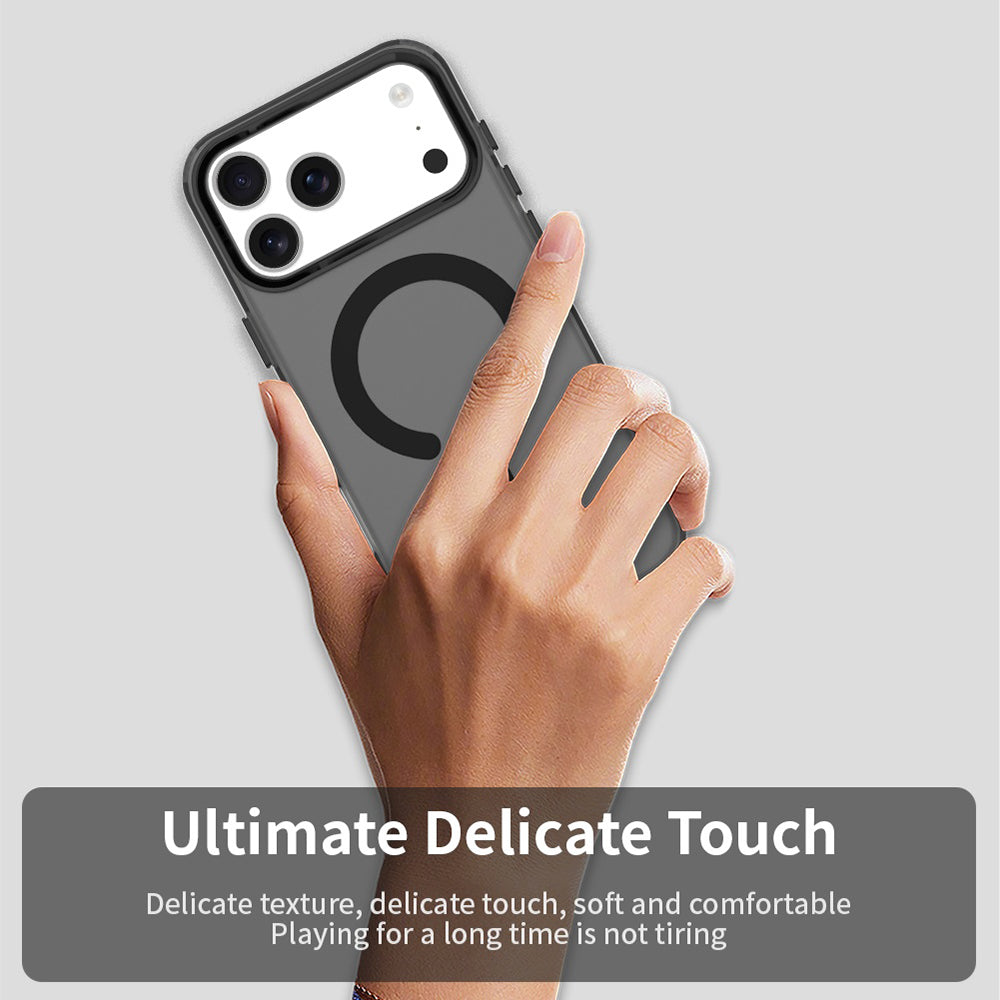 MagSafe-deksel for Apple iPhone 17 Pro Max, Techsuit, CandyCase, Svart