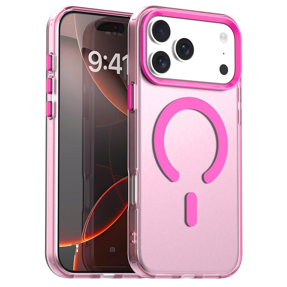 MagSafe-deksel for Apple iPhone 17 Pro Max, Techsuit, CandyCase, Rosa
