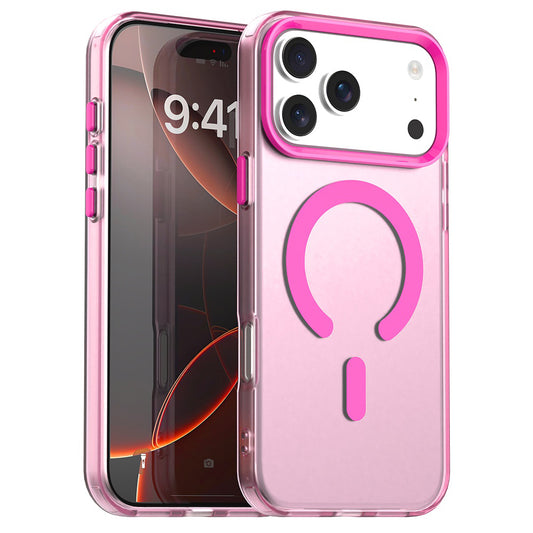 MagSafe-deksel for Apple iPhone 17 Pro Max, Techsuit, CandyCase, Rosa