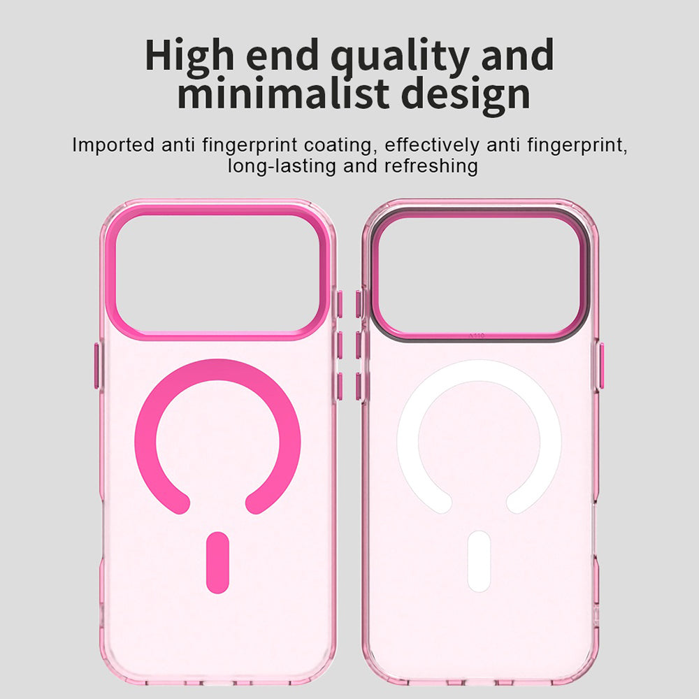 MagSafe-deksel for Apple iPhone 17 Pro Max, Techsuit, CandyCase, Rosa