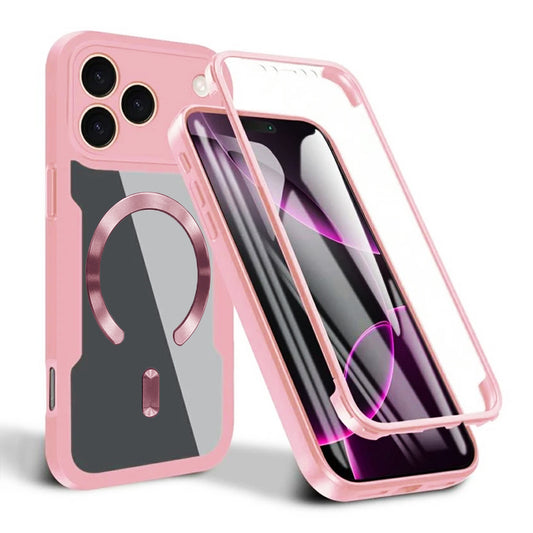 MagSafe-deksel for Apple iPhone 17 Pro Max, Techsuit, ColorVerse 360, Rosa